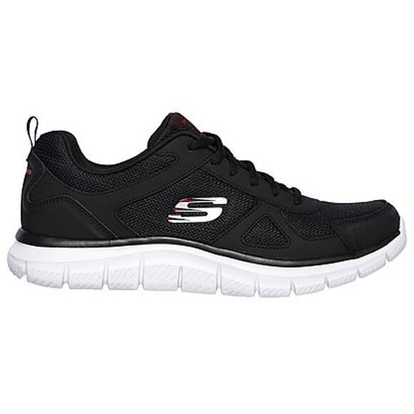 New SKECHERS Men's Black Track Scloric Running Shoes Size 11.5 - Picture 4 of 10